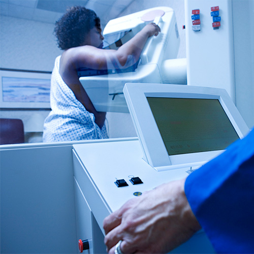 Doctor performing surgery with a team